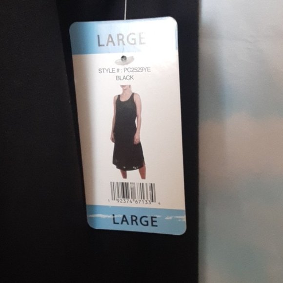 Women's Sleeveless Scoop Neck Lounge Dress Size Large NWT - Picture 7 of 12